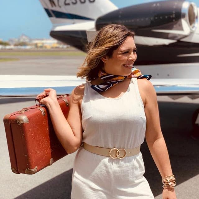 Daniela, agente de viajes