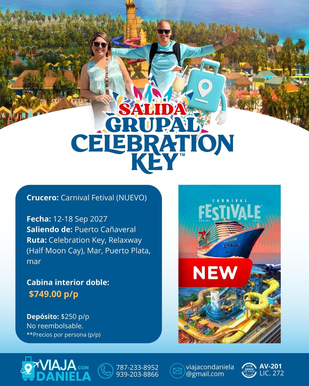 Información de CARNIVAL FESTIVALE